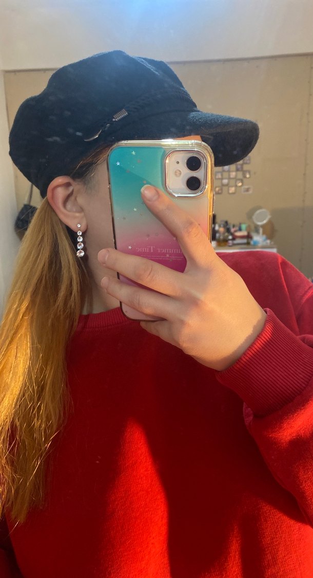 Kürk Detaylı Siyah Kadın Yün Şapka - Görsel 5