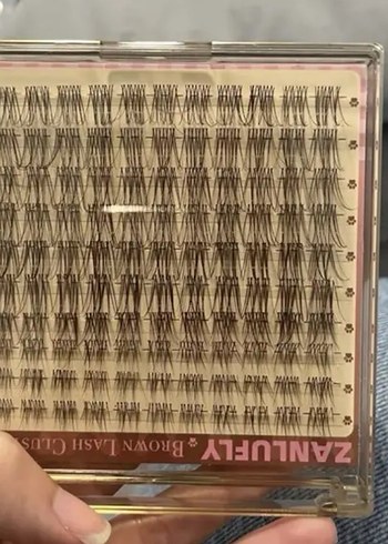 Doğal görünümlü takma kirpik satıldı - Görsel 3