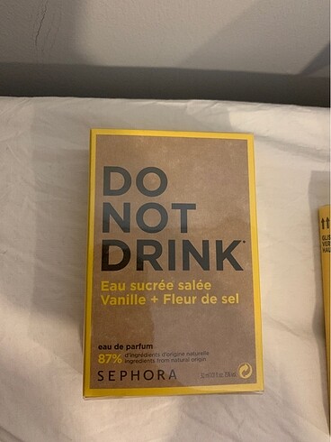 Do not drink vanille 30 ml AMBALAJLI SIFIR