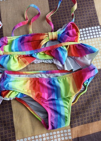 7 Yaş Beden kız çocuk bikini