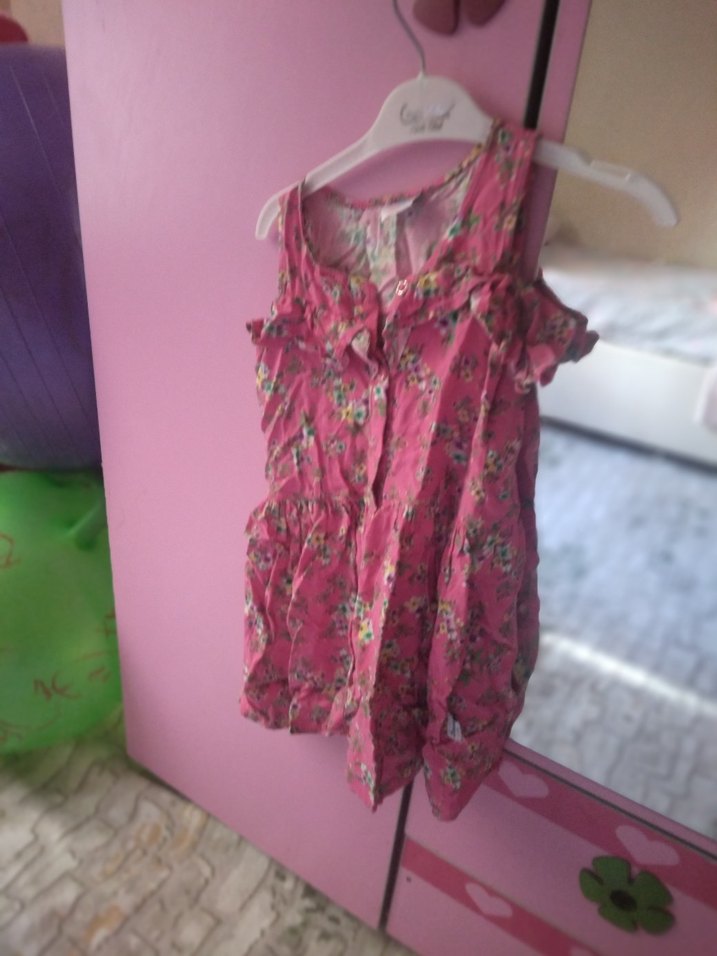 kız çocuğu efil efil elbise - Görsel 2