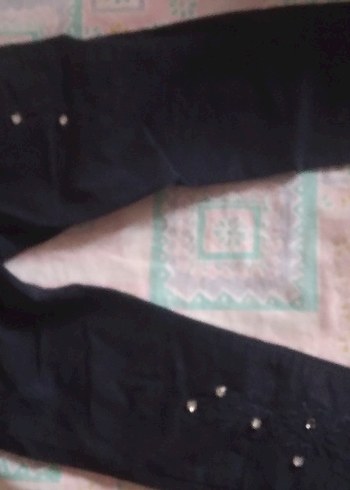 kız çocuğu keten pantolon - Görsel 2