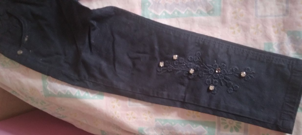 kız çocuğu keten pantolon - Görsel 4