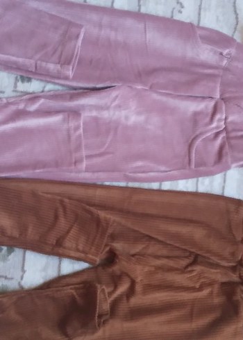 3 adet kadife tayt - Görsel 2