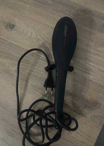 Arzum Siyah Saç Düzleştirici Fırça - Görsel 2