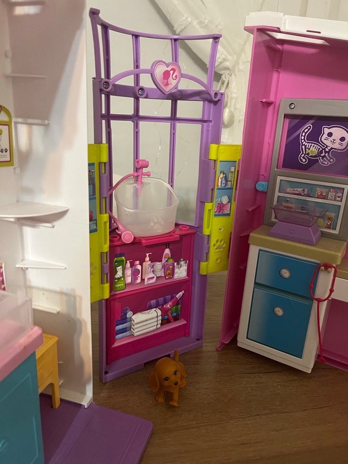 barbie Oyuncak Veteriner Kliniği Seti - Görsel 4