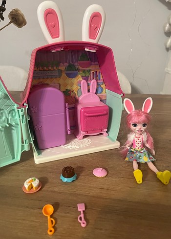 Enchantimals Pembe Tavşan Temalı Mini Oyun Evi Seti - Görsel 2