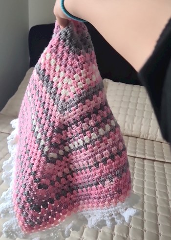 El örmesi mini battaniye - Görsel 4