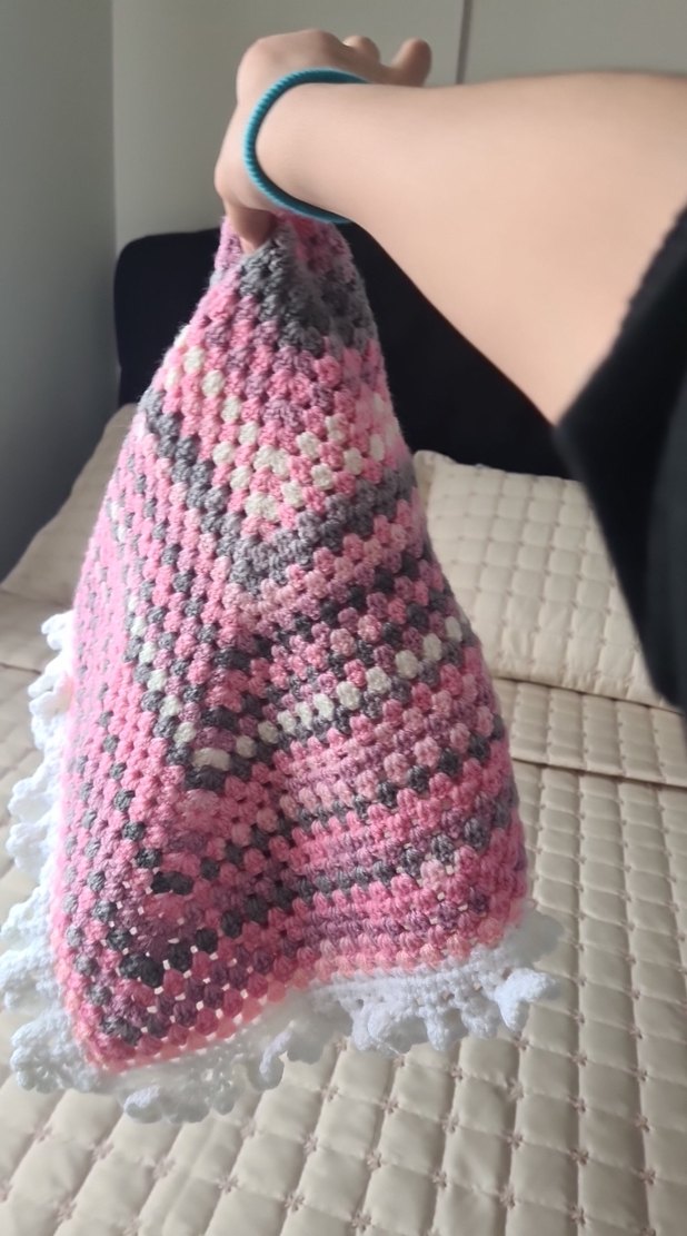 El örmesi mini battaniye - Görsel 4