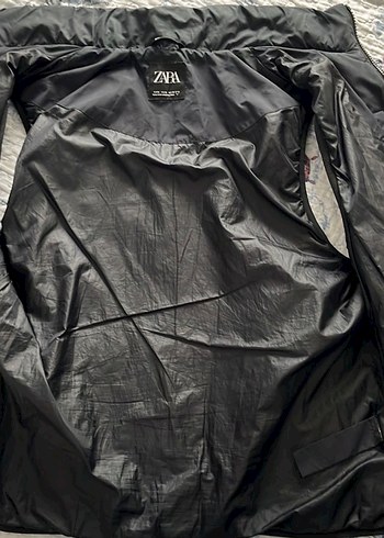 Zara Siyah Fermuarlı Erkek Spor Yelek - Görsel 4