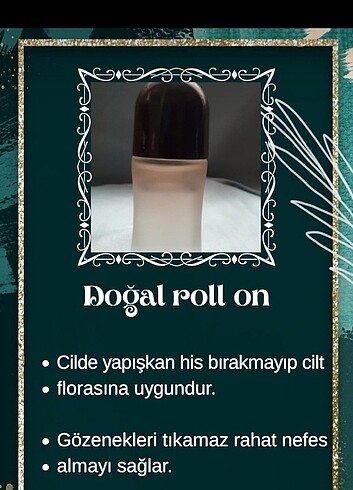 Deodorant rol on