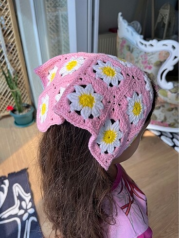 Crochet hair band