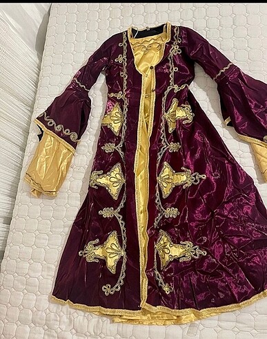 Diğer Kız çocuk kaftanlı bindallı kına elbisesi