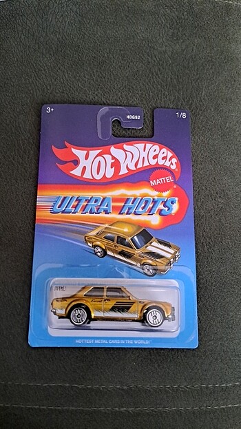 HOTWHEELS ULTRA HOTS '70 FORD ESCORT RS1600 HASARSIZ