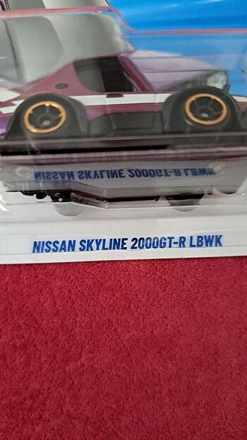 HOTWHEELS REGULAR NİSSAN SKYLİNE 2000GT-R LBWK HASARSIZ