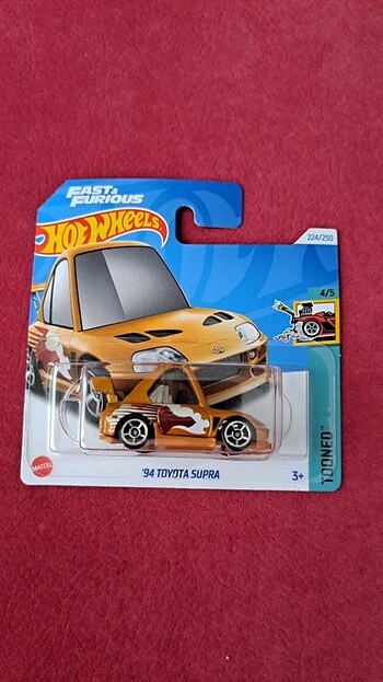 HOTWHEELS '94 TOYOTA SUPRA REGULAR FAST&FURIOUS