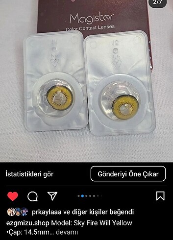 Sarı lens