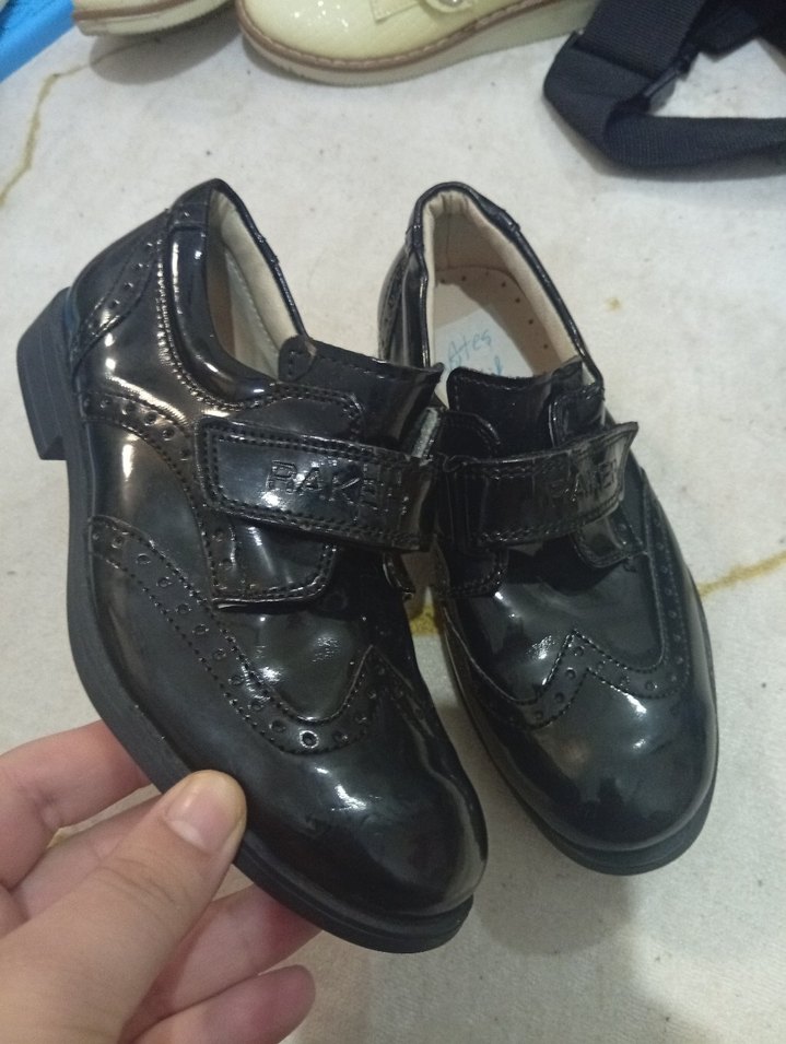 Erkek Çocuk Siyah Rugan Özel Ayakkabı - Görsel 2