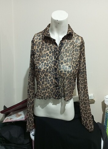 Leopar gömlek