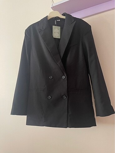 Siyah blazer