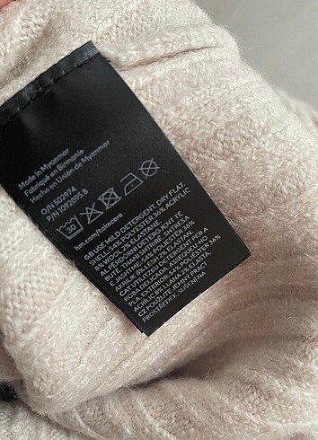 H&M H&m yünlü kazak bej