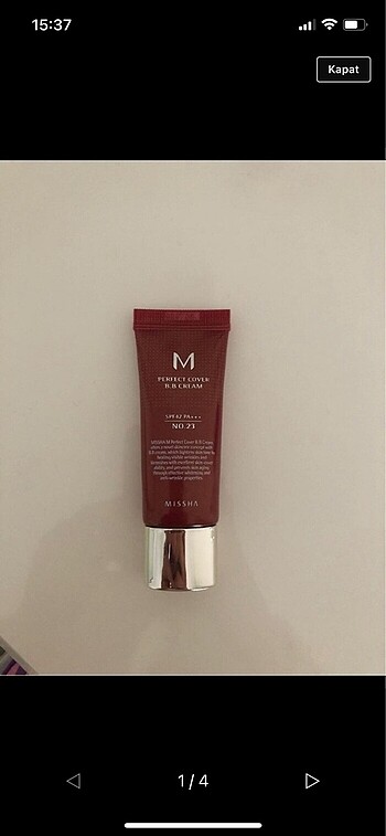 Missha perfect cover Bb Cream krem