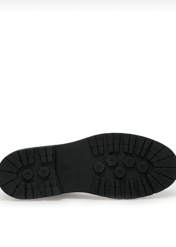 Kadın Siyah Platform Topuklu Lastik Bot - Görsel 7