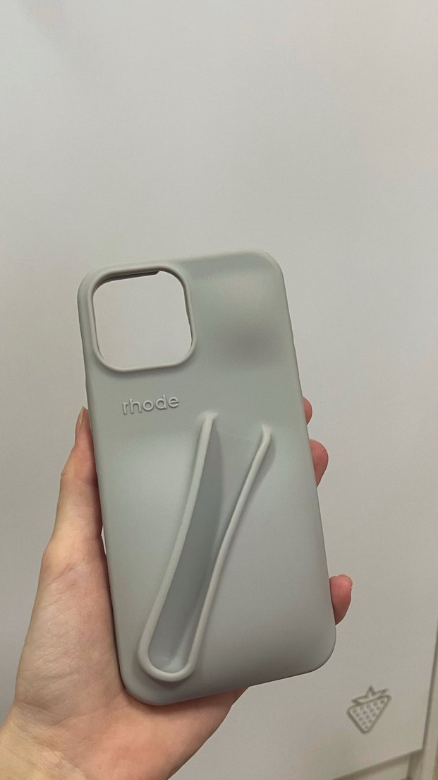 Gri Velcro Telefon Kılıfı - Görsel 2