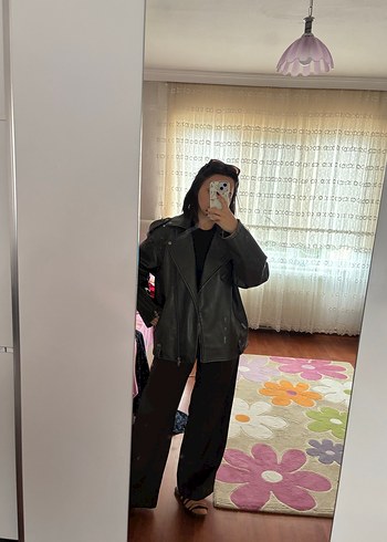 Pull&bear biker deri ceket