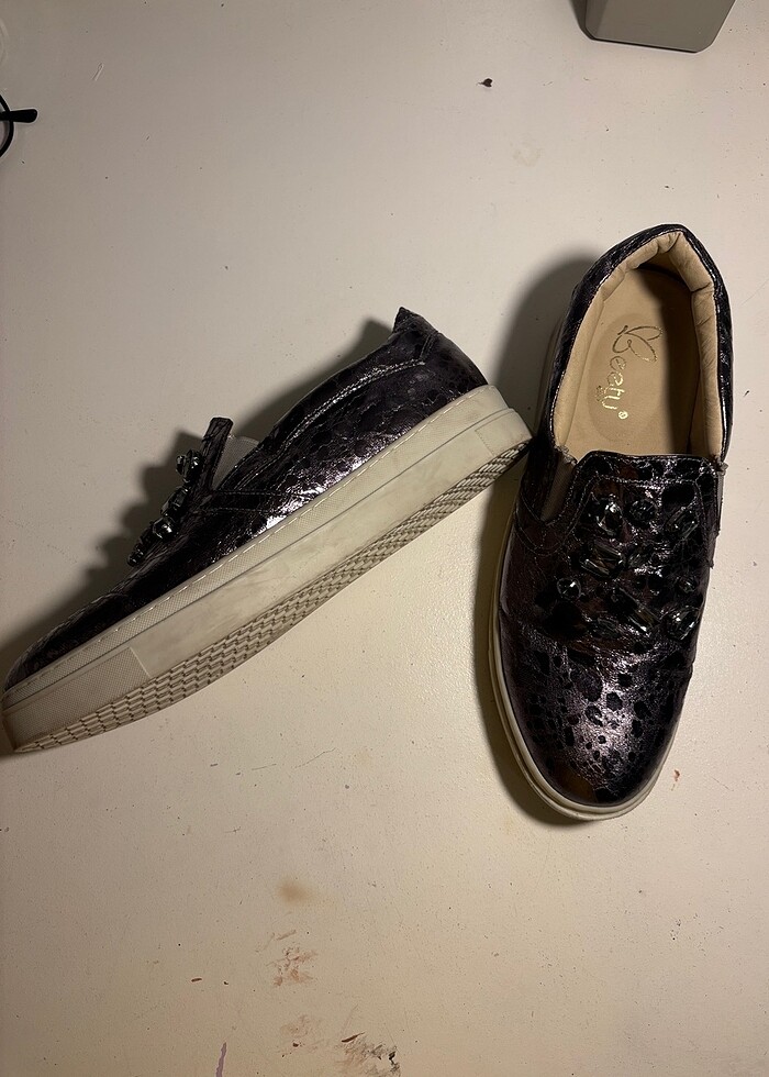 Kadın loafer ayakkabı - Görsel 4