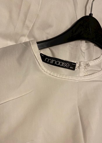 Kadın Beyaz Pilili Gömlek - Görsel 3