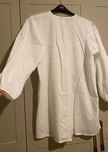 Kadın Beyaz Pilili Gömlek - Görsel 2