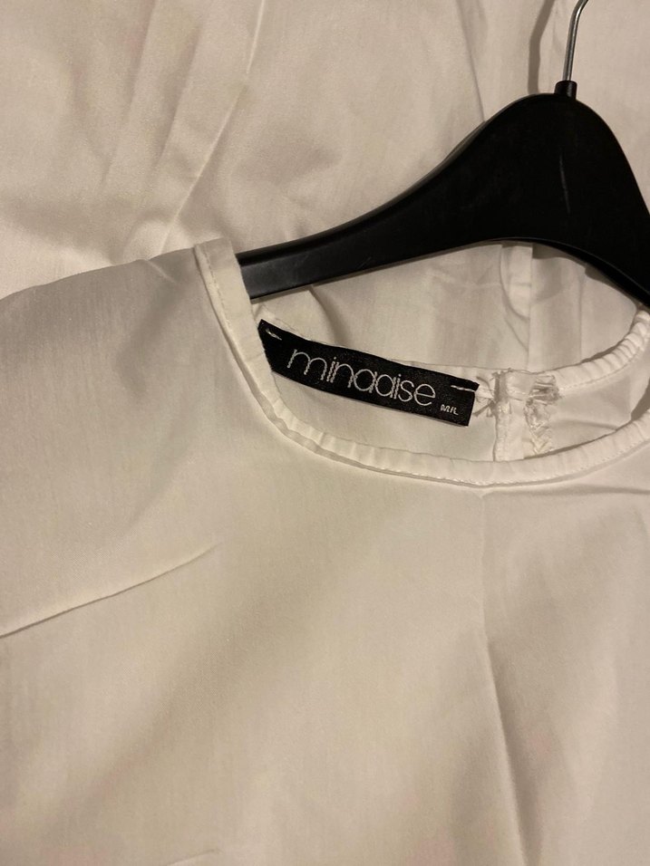 Kadın Beyaz Pilili Gömlek - Görsel 3