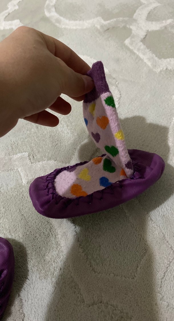 Kızlar için Renkli Sıcak Terlik - Görsel 2