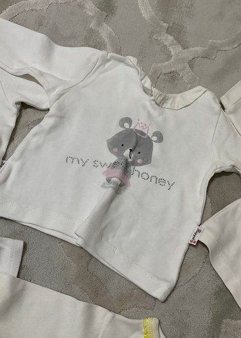 Kız bebek kıyafeti 6adet - Görsel 5