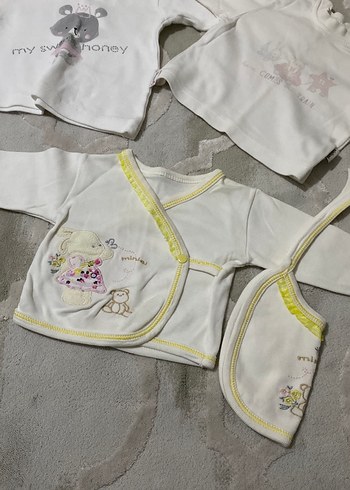 Kız bebek kıyafeti 6adet - Görsel 3