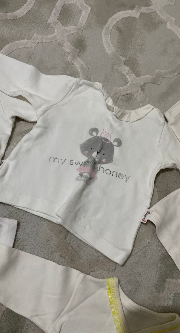 Kız bebek kıyafeti 6adet - Görsel 5