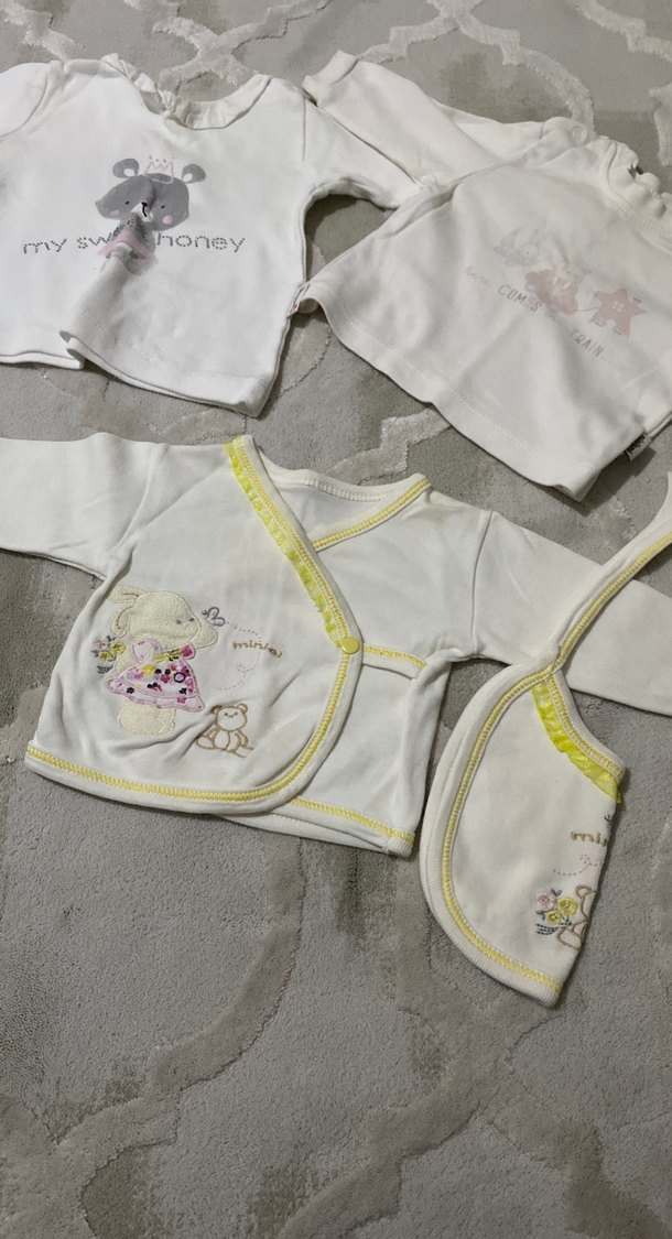 Kız bebek kıyafeti 6adet - Görsel 3