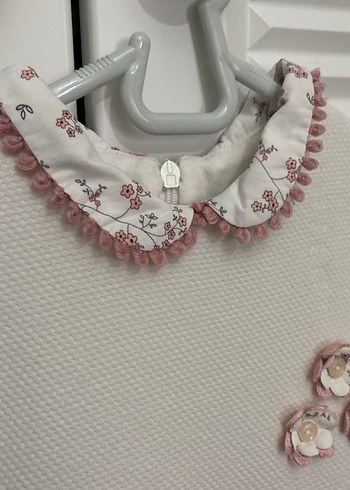 Dantel Detaylı Pembe Kız Çocuk Elbisesi - Görsel 2