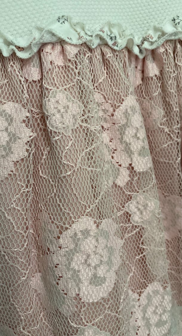 Dantel Detaylı Pembe Kız Çocuk Elbisesi - Görsel 4