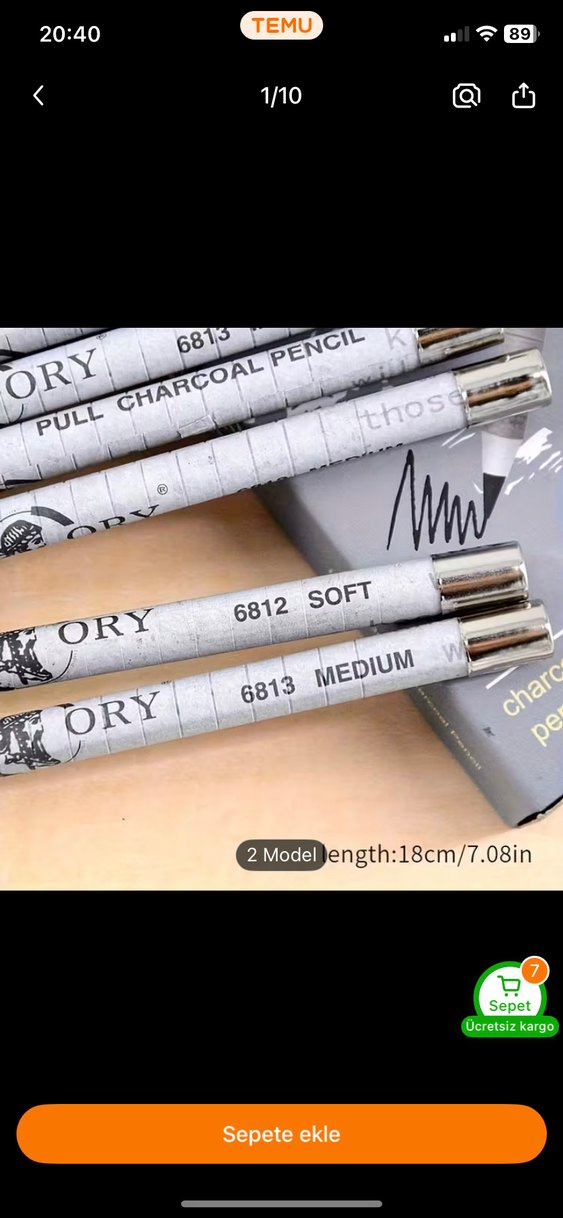 Kömür kalemi - Görsel 3