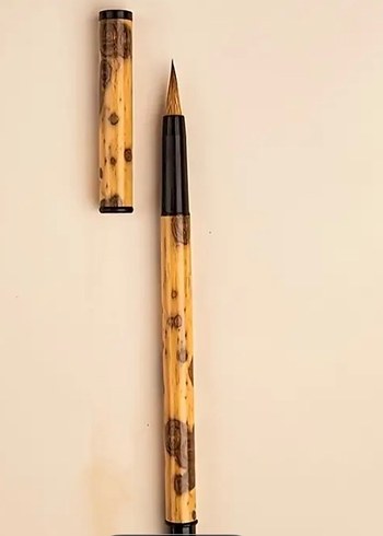 Siyah Uçlu Kaligrafi Fırçası Seti #çini #fırça - Görsel 6