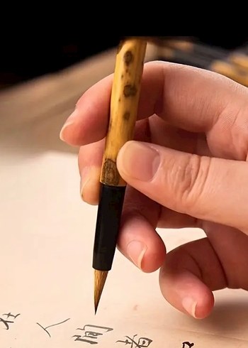 Siyah Uçlu Kaligrafi Fırçası Seti #çini #fırça - Görsel 2