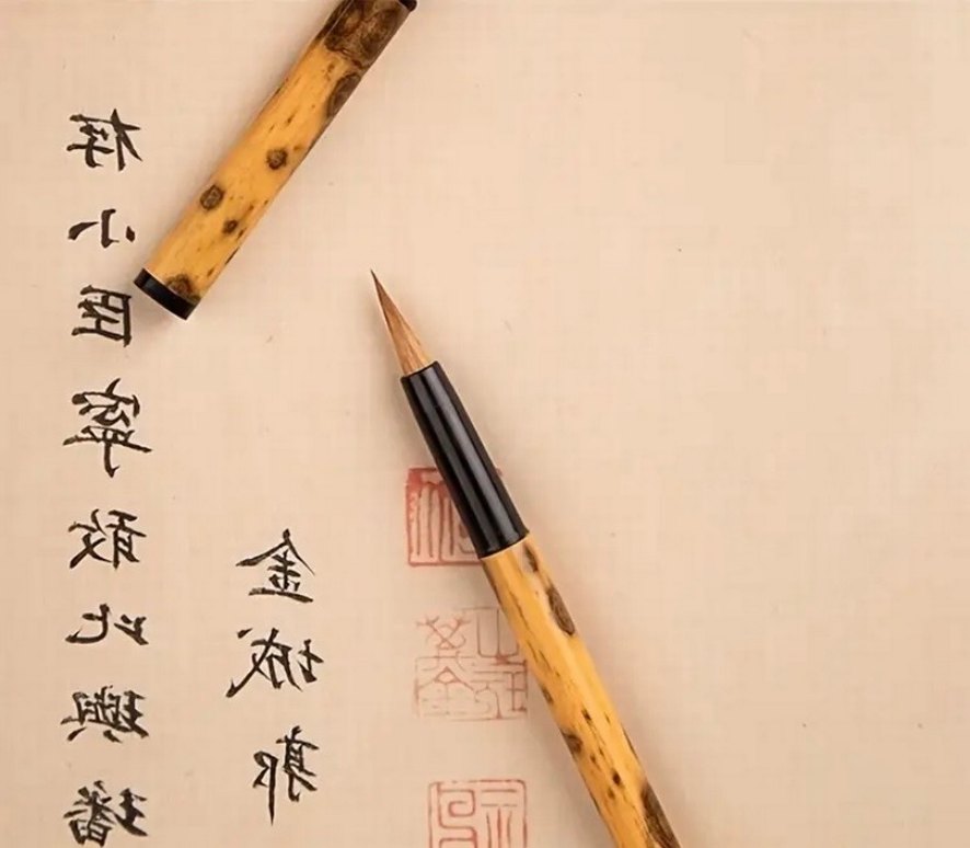 Siyah Uçlu Kaligrafi Fırçası Seti #çini #fırça - Görsel 3