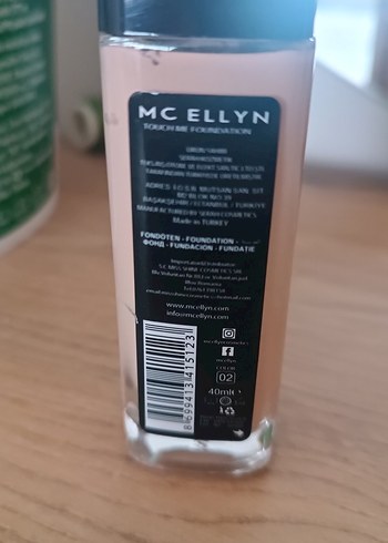Diğer MCELLYN Açık Bej Fondöten