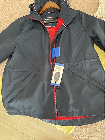 l Beden lacivert Renk Tommy yagmurluk