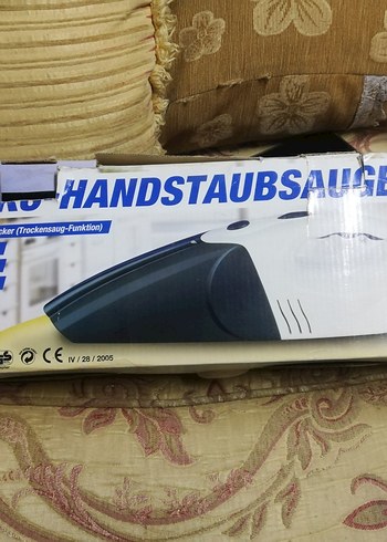 Kompakt Beyaz El Süpürgesi - Görsel 5