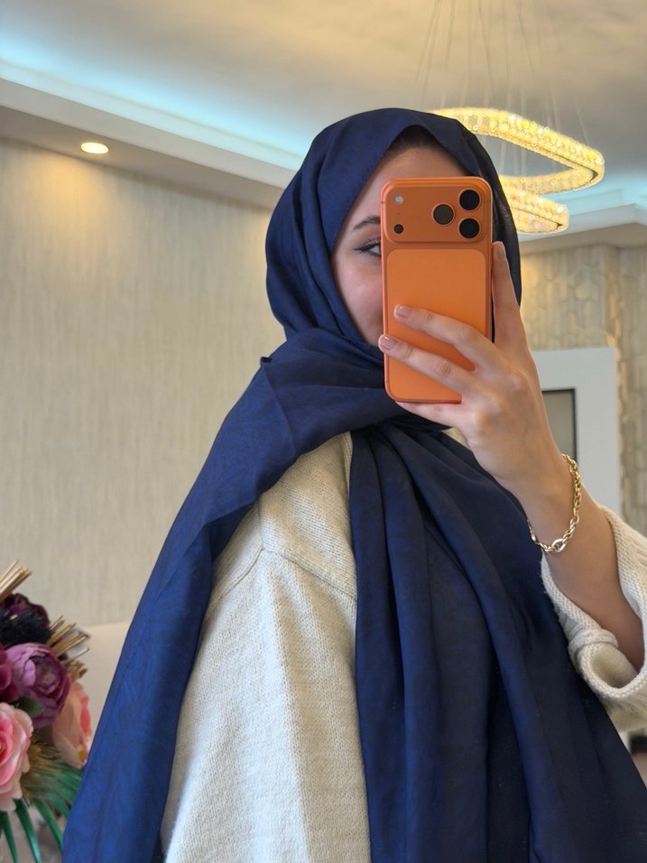 Drapeli Bohem Tarz Kadın Şal - Görsel 2