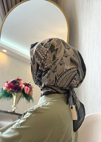 ETNİK DESEN PAMUK EŞARP - Görsel 2