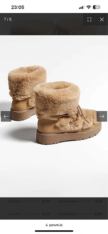 37 Beden camel Renk Oysho bot #oysho #bot